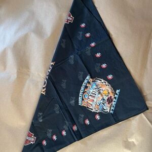 Roma Harley Davidson Over-sized bandana Black;Chariots Rome ; 2007 Great graphic